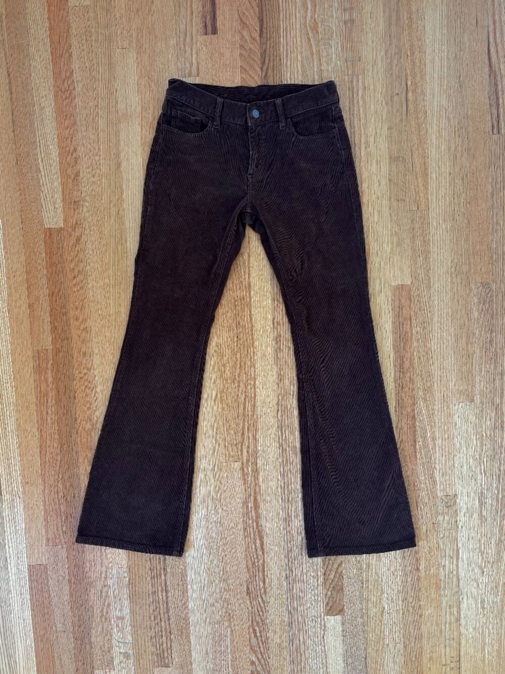 J. Galt Brown Corduroy Pants - Bootcut/Flare Brandy Melville